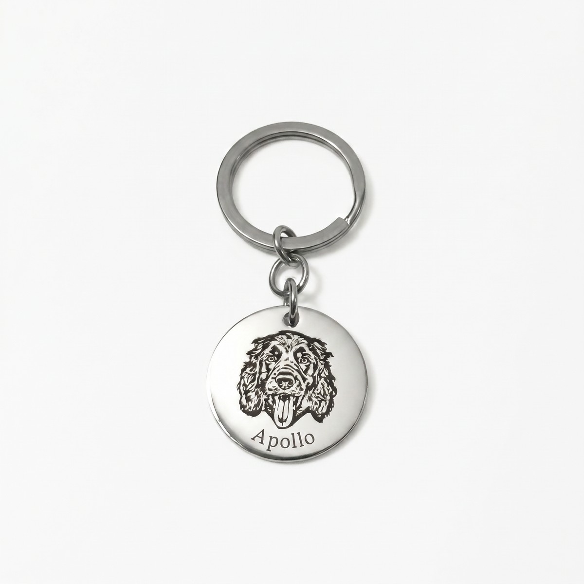 Llavero Pet Face en Silver